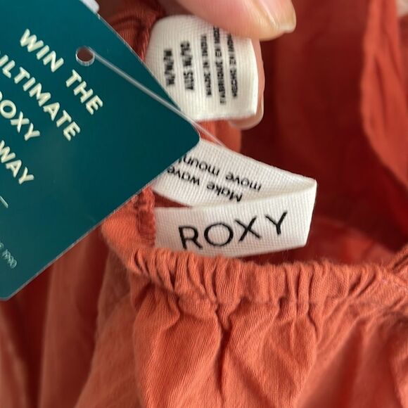 NWT Roxy Honest Love Strappy Beach Romper M - Picture 7 of 11